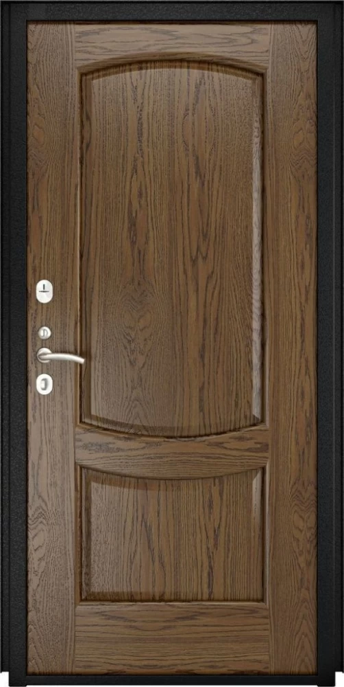 Входная дверь ДвериПРО Д-68 Лаура-2 (16мм, светлый мореный дуб) DPRO196016 внутренняя сторона