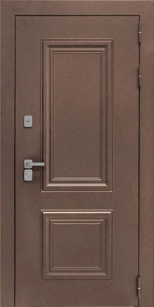 Входная дверь ДвериПРО Д-68 Без фрезеровки Дуб пацифик горизонт DPRO198239 внешняя сторона