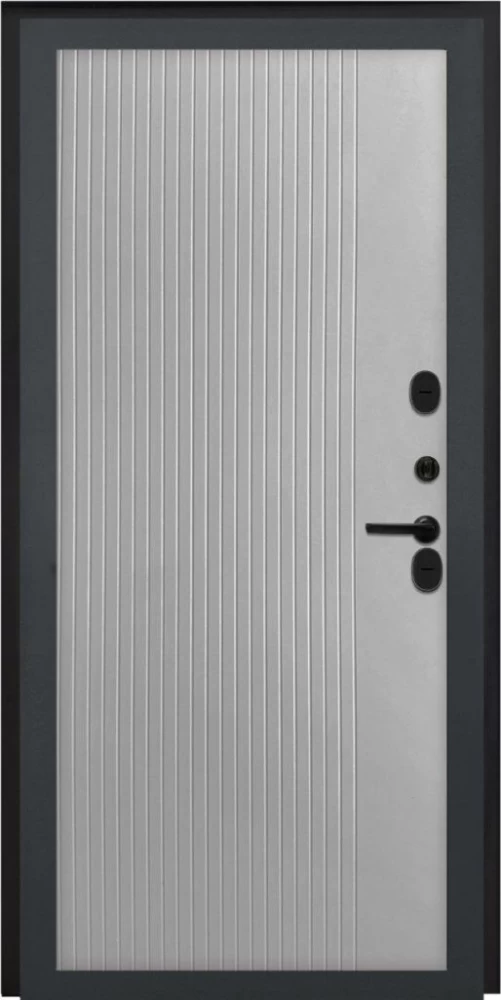 Входная дверь ДвериПРО L-43 ФЛ-790 Velutto Grigio DPRO196822 внутренняя сторона