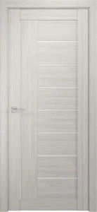 Межкомнатная дверь ЛУ-17 капучино (стекло сатинат)