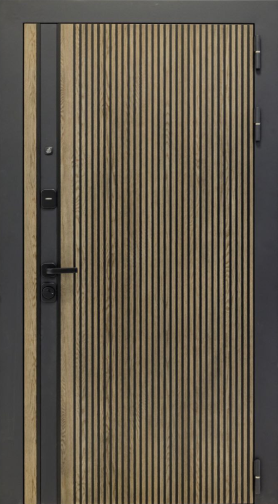 Входная дверь ДвериПРО Rosna Эмаль L-2 (16мм, белая эмаль) DPRO196982 внешняя сторона