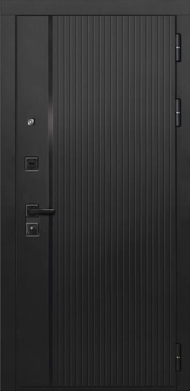 Входная дверь ДвериПРО L-45 Фараон-2 (16мм, светлый мореный дуб) DPRO197044 внешняя сторона