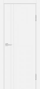 Межкомнатная дверь P-20 AL  молдинг Белый